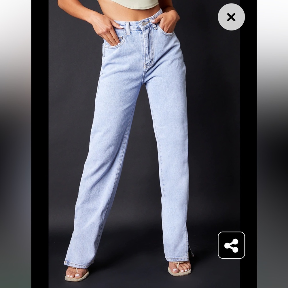 PrettyLittleThing straight leg jean